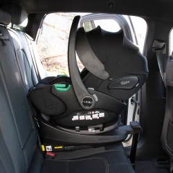 Scoica auto 40-87 cm (I-Size) Isofix Coletto Zoom cu baza 360 Black cumpăra în Chișinau. Foto 3