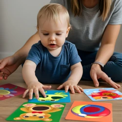 Развивающие карточки Dodo My Tactile Cards Montessori На прогулке купить в Кишиневе. Фото 7