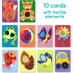 Развивающие карточки Dodo My Tactile Cards Montessori На прогулке купить в Кишиневе. Фото 6