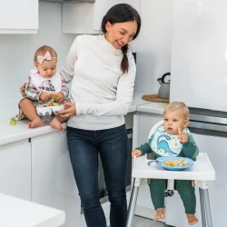 Маленький слюнявчик махровый BabyOno I Eat and I Grow купить в Кишиневе. Фото 4