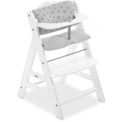 Стул для кормления Hauck Alpha+ White w Pad Rainbow купить в Кишиневе. Фото 1