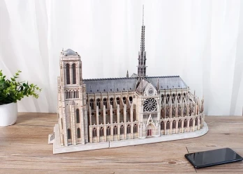 Пазл 3D Cubic Fun Notre Dame de Paris, 293 элементов купить в Кишиневе. Фото 4