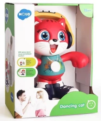 Интерактивная игрушка Hola Toys "Танцующий Кот" с музыкой и светом купить в Кишиневе. Фото 4