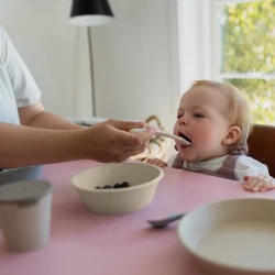 Набор миска с крышкой и тарелка Bibs Vanilla купить в Кишиневе. Фото 5