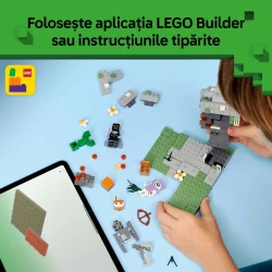 Конструкторы Lego Minecraft The Pale Garden, 243 элементов купить в Кишиневе. Фото 8