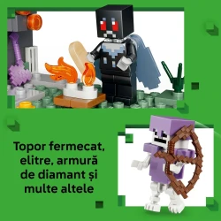 Конструкторы Lego Minecraft The Pale Garden, 243 элементов купить в Кишиневе. Фото 9