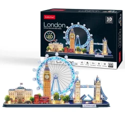 Puzzle 3D Cubic Fun London, 186 elemente cumpăra în Chișinau. Foto 2