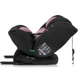 Автокресло 40-150 см (i-Size) Isofix Lionelo Bastiaan Pink Rose, поворотное 360 купить в Кишиневе. Фото 17