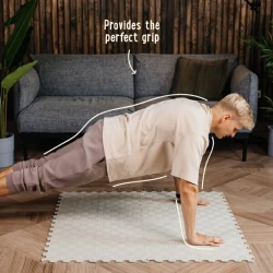 Ортопедический детский коврик Ortoto Puzzle Sport Grey, 30×30 см, 16 шт. купить в Кишиневе. Фото 6