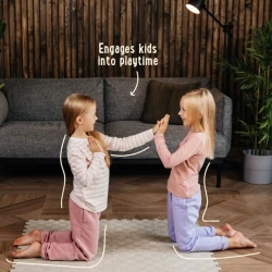 Ортопедический детский коврик Ortoto Puzzle Sport Grey, 30×30 см, 16 шт. купить в Кишиневе. Фото 8