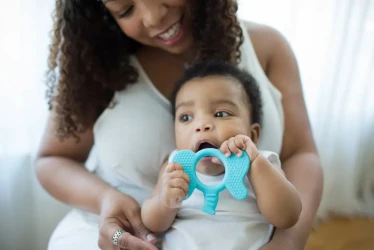 Inel gingival Dr. Browns Elephant Blue cumpăra în Chișinau. Foto 4