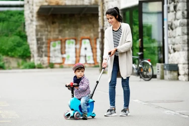 Trotinetă Micro Mini2go Deluxe Plus Blue cumpăra în Chișinau. Foto 8