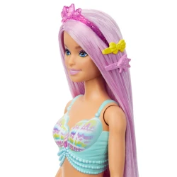 Păpușa Barbie Dreamtopia Sirenă cu păr lung roz și accesorii pentru coafat cumpăra în Chișinau. Foto 3