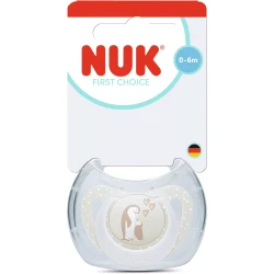 Пустышка ортодонтическая силиконовая NUK First Choice в асс., 0-6 мес купить в Кишиневе. Фото 5