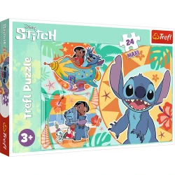 Puzzle Trefl Disney Lilo&Stitch Happy day of Lilo&Stitch, 24 elemente cumpăra în Chișinau. Foto 1