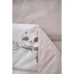 Комплект в кроватку Veres Lazy Sloth Beige (3 предметов), 120x60 cм купить в Кишиневе. Фото 2