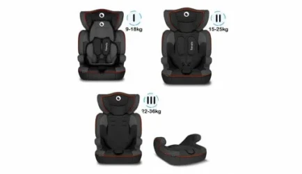 Scaun auto 9 - 36 kg Lionelo Levi One Sporty Black cumpăra în Chișinau. Foto 8