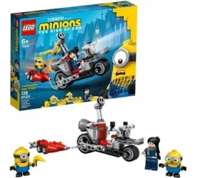 Конструктор Lego Minions "Невероятная погоня на мотоцикле" (136 дет.) купить в Кишиневе. Фото 3