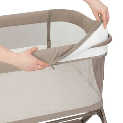 Кроватка Co-sleeper 3 в 1 Lionelo Leonie Plus Beige Taupe купить в Кишиневе. Фото 11