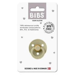 Пустышка круглая латексная Bibs Colour Khaki 6-18 мес купить в Кишиневе. Фото 6