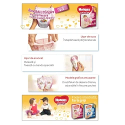 Scutece-chiloței Huggies Girl 3 (6-11 kg), 58 buc cumpăra în Chișinau. Foto 8