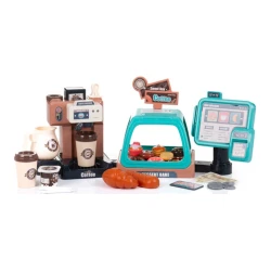 Игровой набор Chipolino Кофейня Coffee Set со светом и звуком, 41 предмет купить в Кишиневе. Фото 1