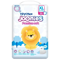 Подгузники-трусики Joonies Premium Soft XL, (12-17 кг), 38 шт. купить в Кишиневе. Фото 1