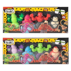 Set de figurine antistres HTI Stretcherz Stretch Squad în sort., 4 buc. cumpăra în Chișinau. Foto 1