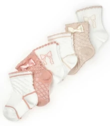 Ciorapei BabyCosy Powder & White, 6 buc. (12-24L) cumpăra în Chișinau. Foto 4