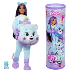 Păpușă Barbie Cutie Reveal în costum de pluș de ursuleț, 30 cm cumpăra în Chișinau. Foto 1