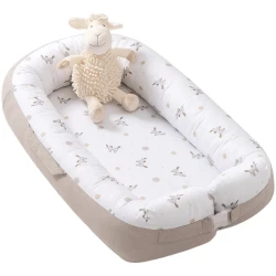 Кокон для новорожденных Perina Soft Cotton Песочный купить в Кишиневе. Фото 11