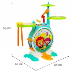 Набор ударных инструментов и стул Hola Toys купить в Кишиневе. Фото 2