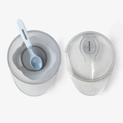 Bol cu ventuză și lingură Kikkaboo Blue, 250 ml cumpăra în Chișinau. Foto 3