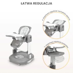 Стульчик для кормления 3 в 1 Caretero Sitron Beige купить в Кишиневе. Фото 7