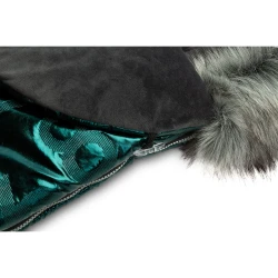 Зимний чехол для коляски Caretero Aspen Dark Green, 95x45 см купить в Кишиневе. Фото 4
