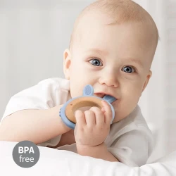 Прорезыватель BabyOno Bunny Purple купить в Кишиневе. Фото 4
