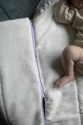 Многофункциональное хлопковое одеяльце BabyJem Зелёное, 43x80 см купить в Кишиневе. Фото 2