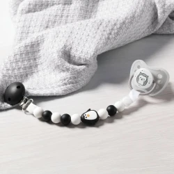 Цепочка для пустышки BabyOno Natural Nursing Black купить в Кишиневе. Фото 2