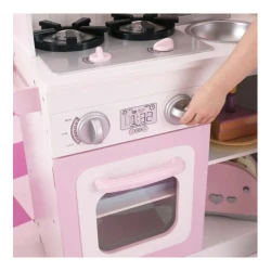Bucătărie pentru copii KidKraft Modern Country Kitchen, albă cu roz cumpăra în Chișinau. Foto 5