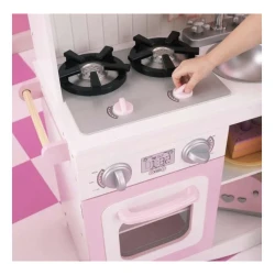 Bucătărie pentru copii KidKraft Modern Country Kitchen, albă cu roz cumpăra în Chișinau. Foto 6