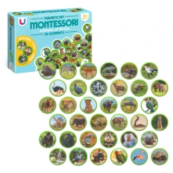 Set de creație Dodo Joc magnetic Animalele Africii, 36 elemente cumpăra în Chișinau. Foto 1