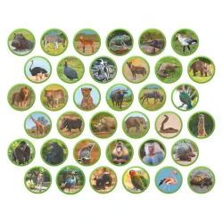 Set de creație Dodo Joc magnetic Animalele Africii, 36 elemente cumpăra în Chișinau. Foto 2