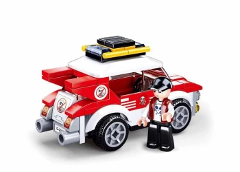 Конструктор Sluban Town Pullback Rally Car, 88 элементов купить в Кишиневе. Фото 3