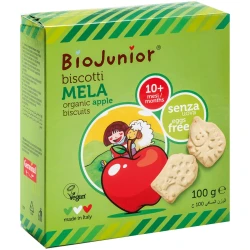 Печенье BioJunior с яблоками (10 мес+), 100 гр купить в Кишиневе. Фото 1