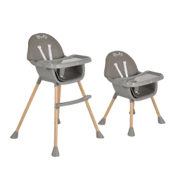 Стульчик для кормления 2 в 1 Moni Biscotti Grey купить в Кишиневе. Фото 2