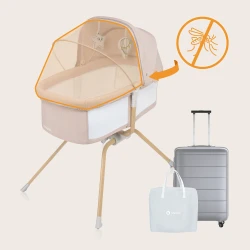Кроватка Co-sleeper 3 в 1 Lionelo Malin Evo Beige Natural купить в Кишиневе. Фото 9
