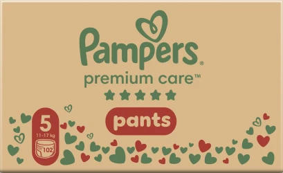 Scutece-chilotei Pampers Premium Care Pants XXL BOX №5 (11-17 kg), 102 buc. cumpăra în Chișinau. Foto 2