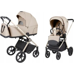 Cărucior 2/1 Carrello Ultra Fold Polar Beige cumpăra în Chișinau. Foto 3