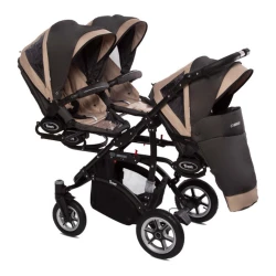 Коляска для тройни 2 в 1 BabyActive Trippy Beige купить в Кишиневе. Фото 2
