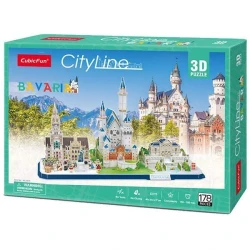 Пазл 3D Cubic Fun Bavaria, 178 элементов купить в Кишиневе. Фото 1